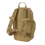 M-Tac STURM Elite Rygsæk, taktisk 15L rygsæk med Cordura materiale og MOLLE system, set bagfra, khaki farve