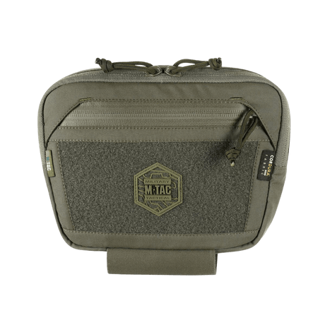 M-Tac Large Elite Gen.II Skuldertaske i Cordura 500D med taktisk design og Velcro-panel, perfekt til daglig brug.