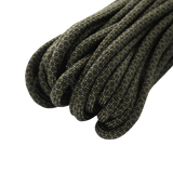 M‑Tac Paracord 550 Type III 15 m nylonkordel i olivengrøn, ideel til friluft og nødbrug, længde 15 m, brudstyrke 240 kg, diameter 4 mm.