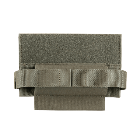 M‑Tac Tourniquet Pouch Elastic Gen.5 i Cordura 500D med elastisk bånd og velcro, vist forfra mod en hvid baggrund.