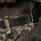 M‑Tac Internal Tiger Bælte i Cordura 500D med velcrofastgørelse, designet til militær og taktisk brug.