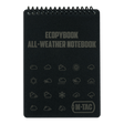M-Tac Ecopybook Tactical – alt-vejr notesbog, vandtæt, robust design, ideel til brug i regn og sne, 14 ark med vinkelmåler.