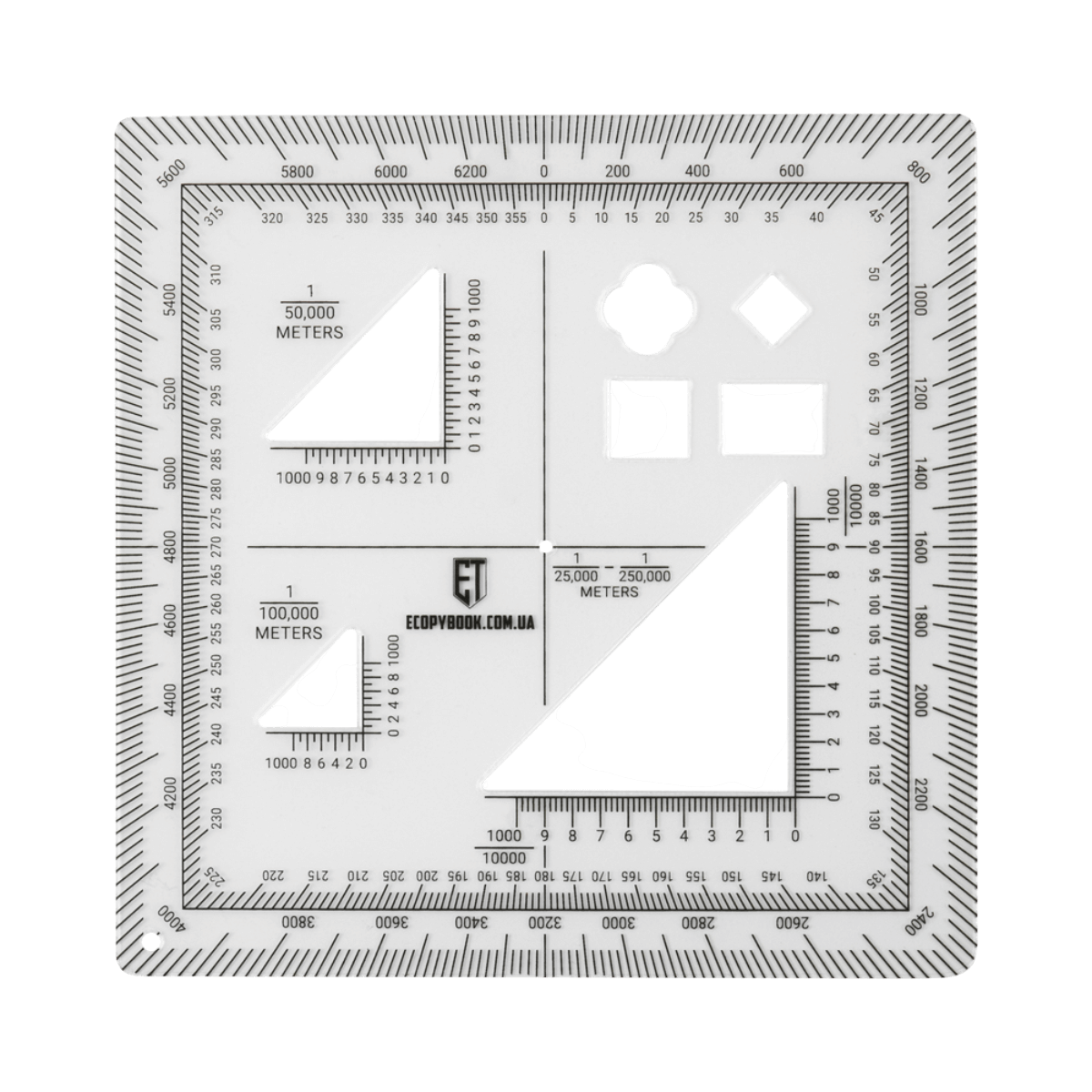 M-Tac Ecopybook Tactical Ruler GTA NATO med anti-refleks overflade til taktiske opgaver i feltbrug og UAV rekognoscering.