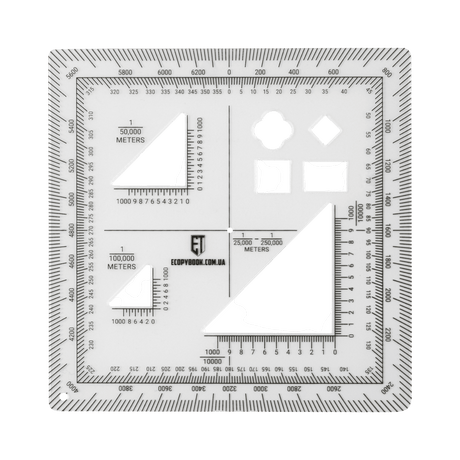 M-Tac Ecopybook Tactical Ruler GTA NATO med anti-refleks overflade til taktiske opgaver i feltbrug og UAV rekognoscering.