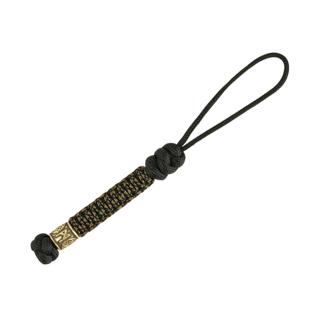 M-Tac Lanyard Scandinavian Mannaz i paracord med skandinavisk perle, ideel til knive og lommelygter.