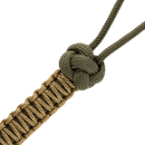 M-Tac Knife Lanyard Ninja in paracord with Cupronickel bead, showing detailed braid and durable design, 14.5 cm in length.