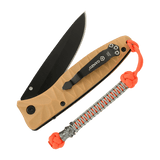 M-Tac Knife Lanyard Ninja i paracord, tilført en kniv for forbedret greb og personlig stil. Funktionelt og praktisk tilbehør.