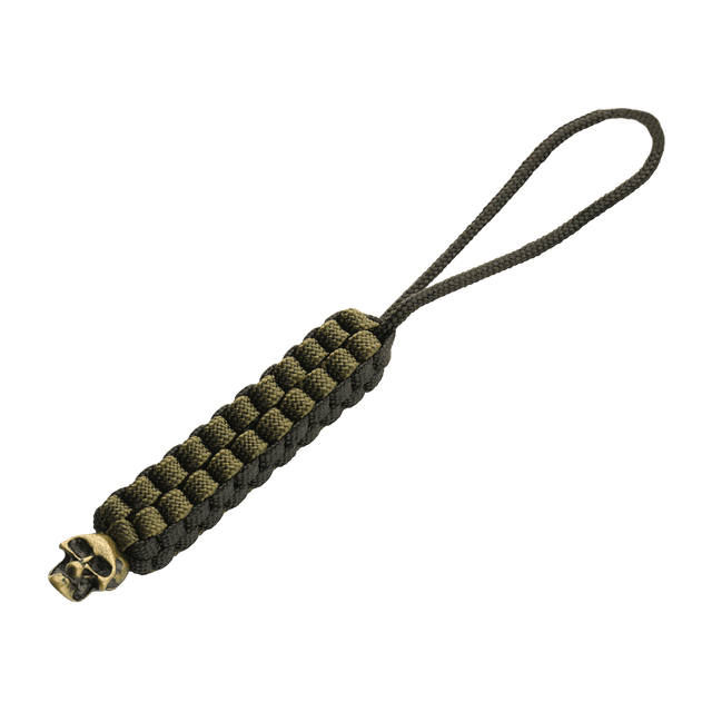 M-Tac Knife Lanyard Cuboid Skull med paracord og dekorativ perle for et taktisk design