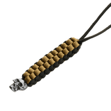 M-Tac Knife Lanyard Cuboid Skull i flettet paracord med dekorativ perle i taktisk design