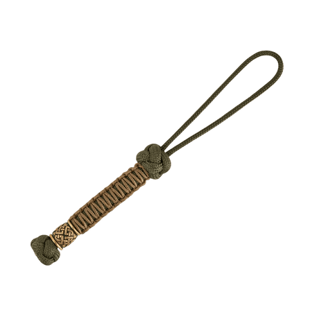 M-Tac Knife Lanyard Celtic i flettet paracord, stilfuldt tilbehør til knive, der fremhæver ejerens personlighed.