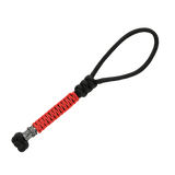 M-Tac Ninja Ver.2 Lanyard i flettet paracord med Ninja-motiv i cupronickel, ideel til knive og udstyr i passende størrelse.
