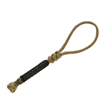 M-Tac Ninja Ver.2 Lanyard i flettet paracord med ninja-design og cupronickel perler, perfekt til kniv, lygte og udstyr af lignende størrelse.