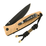 M-Tac Zeus Lanyard til knive, flettet paracord designet til hurtig adgang og stilfuldt udseende, perfekt til kniv eller udstyr.