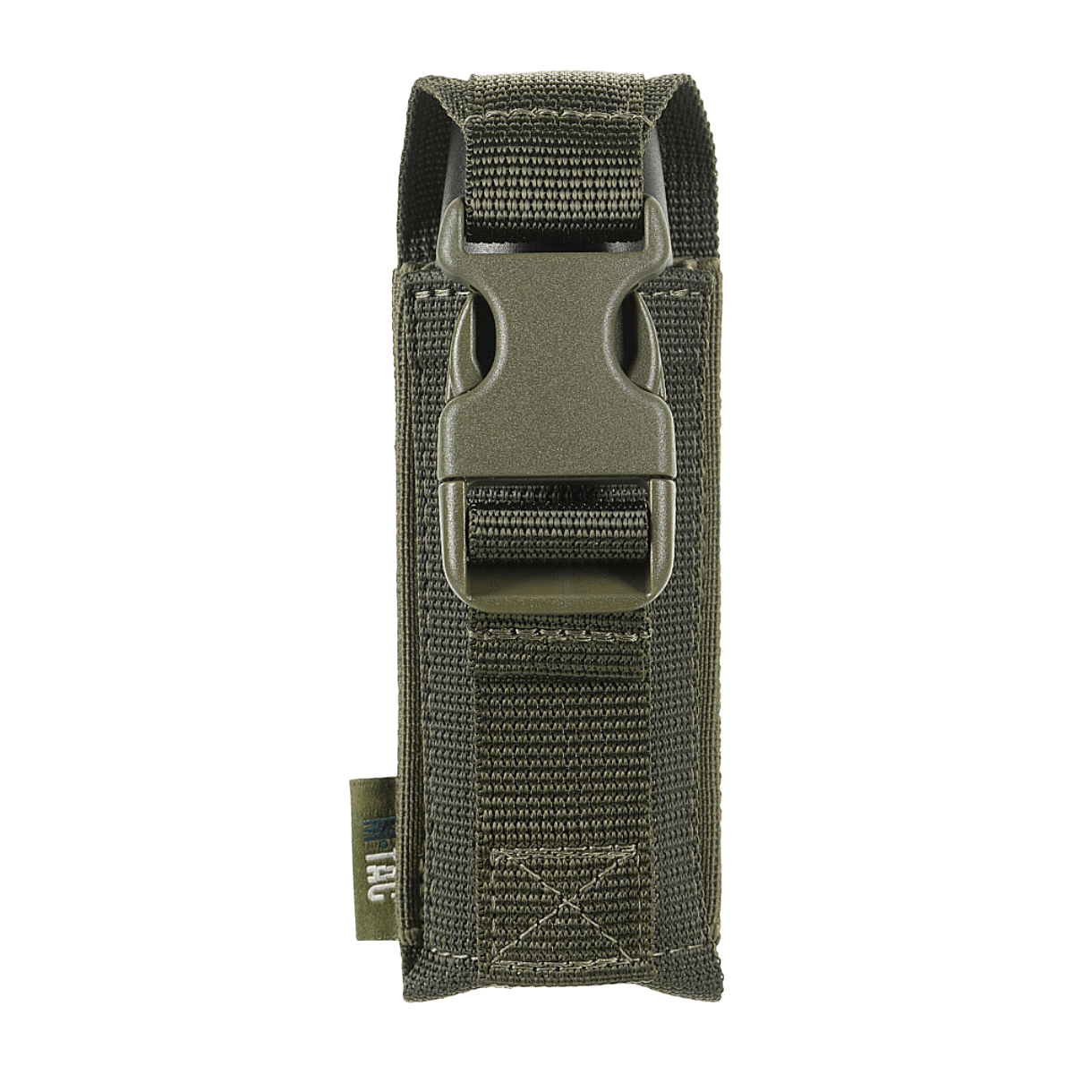 M-Tac Gasdåseholder Vertikal til hurtig adgang og sikker fastgørelse med MIL-SPEC strop og Woojin-lås.