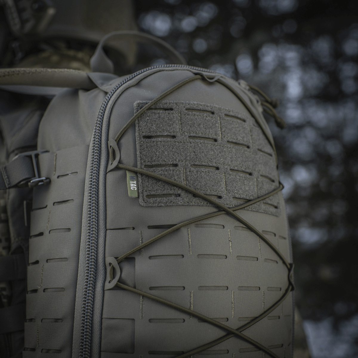 M-Tac Rygsæk Sturm Elite Gen.II med MOLLE system og elastisk snøring til taktisk brug i felten