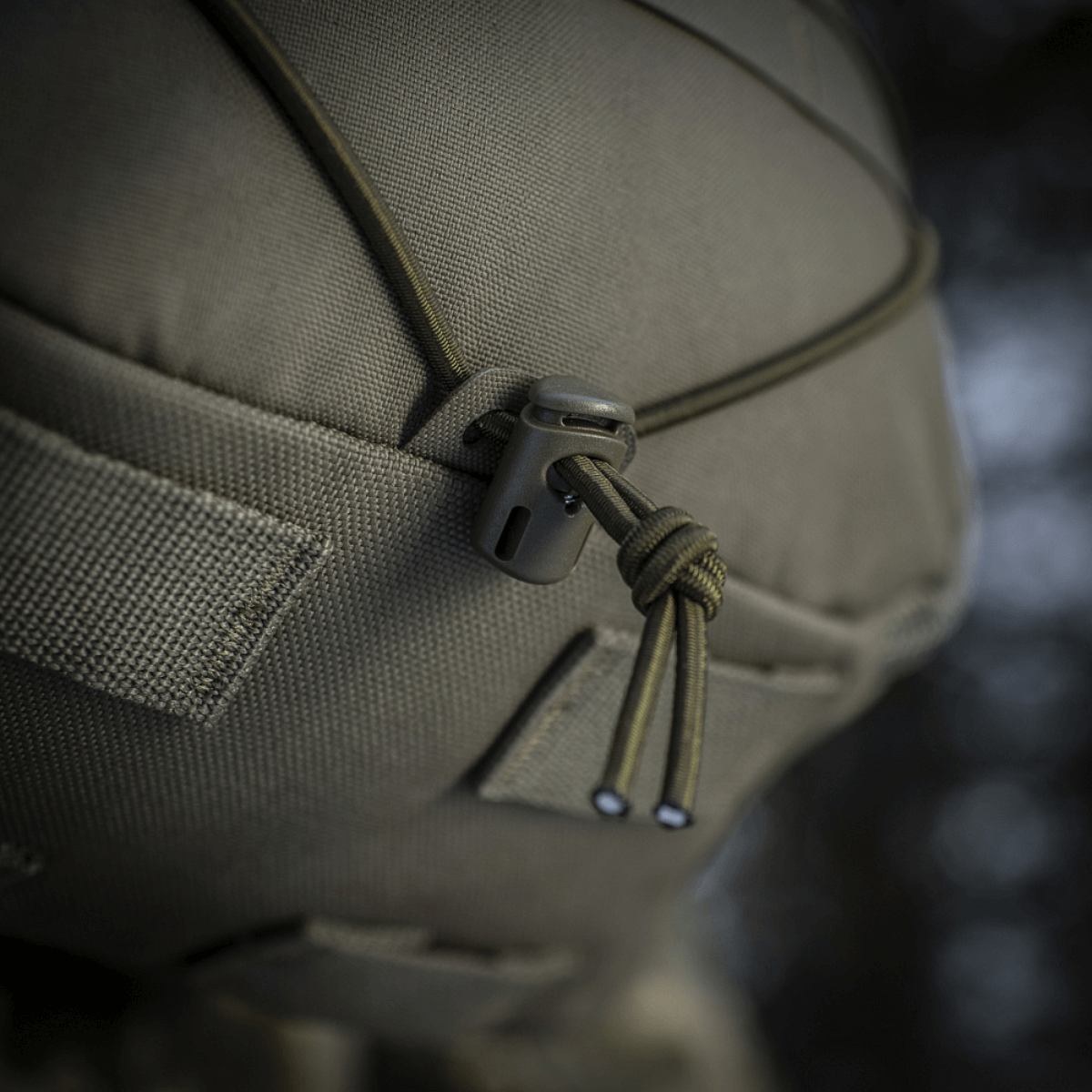 M-Tac Rygsæk Sturm Elite Gen.II close-up with durable Cordura fabric and adjustable elastic cord