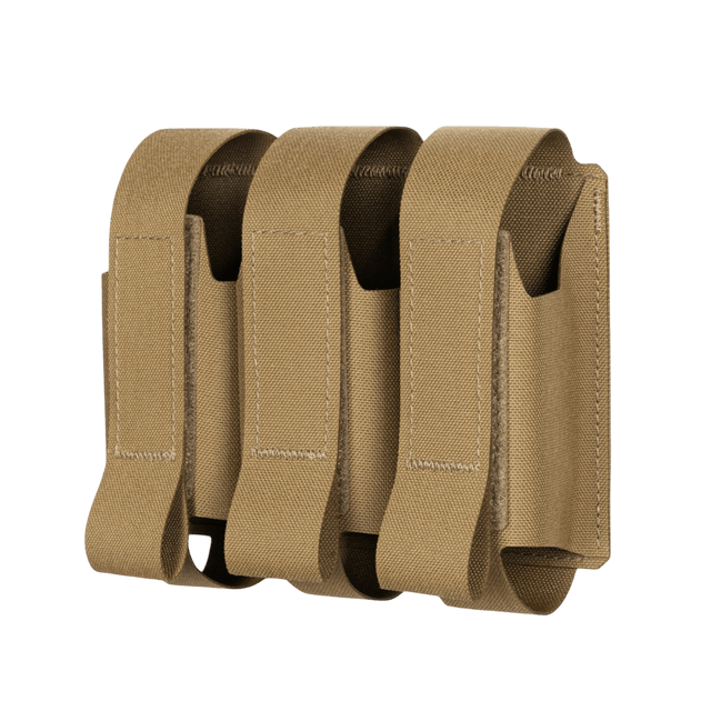 M-Tac Pouch til 3 VOG-Granater med MOLLE system til sikker opbevaring af VOG-25 granater, lavet af holdbar Cordura Squadron.