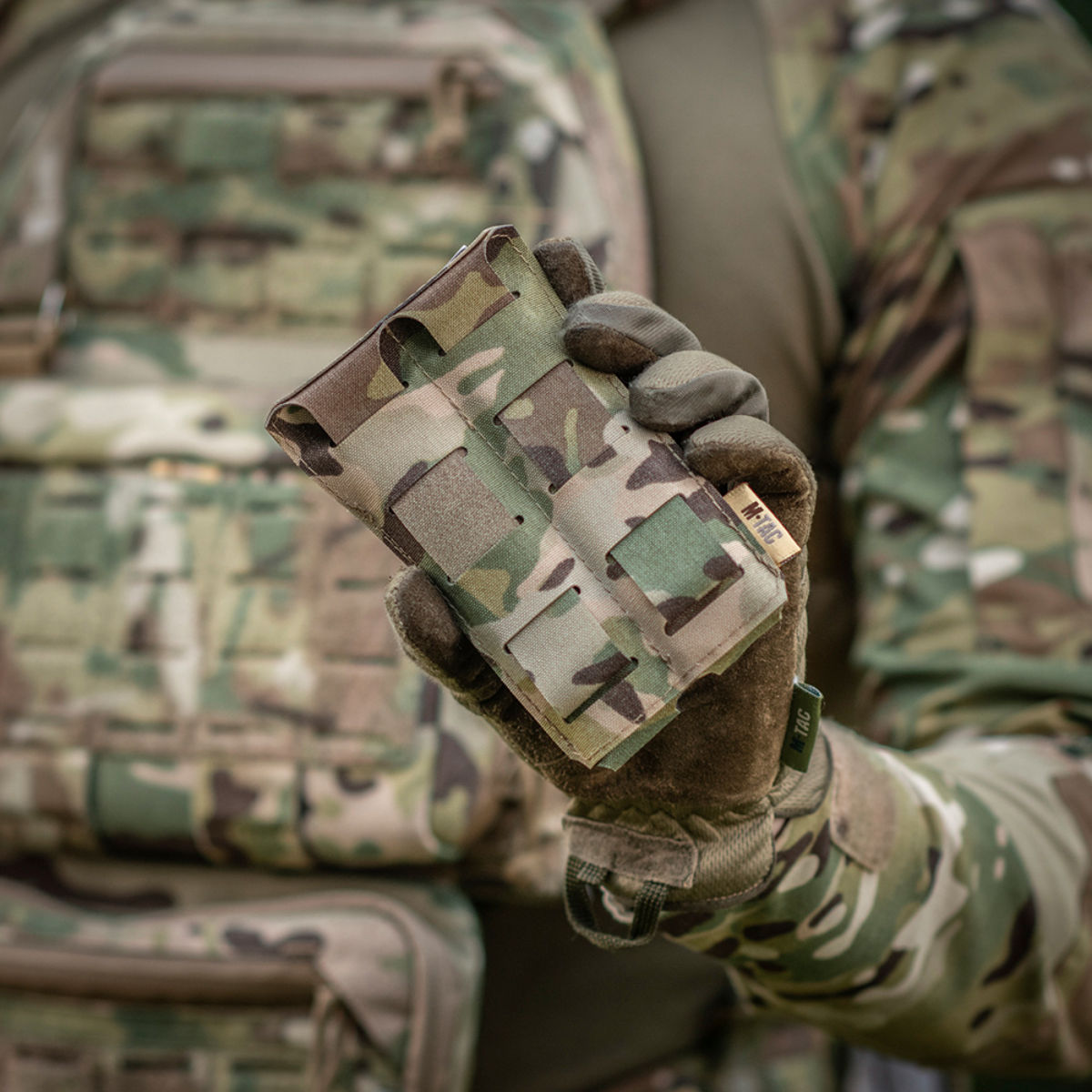 M‑Tac Double Magazine Pouch APS Laser Cut