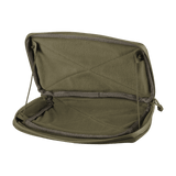 M-Tac Admin Pouch Large Elite i slidstærk Cordura 500D med åbent interiør, til opbevaring af taktisk udstyr og tilbehør.