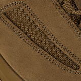 Nærbillede af M-Tac Taktiske Sommerstøvler i høj kvalitet læder og Cordura® mesh, designet til komfort i varmt vejr og udfordrende terræn.