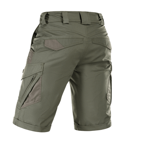 M-Tac Shorts Aggressor Gen.II Flex i grøn rip-stop materiale