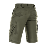 M-Tac Shorts Aggressor Gen.II Flex i rip-stop materiale, bagfra, taktisk design, funktionelle lommer, teflon-belægning