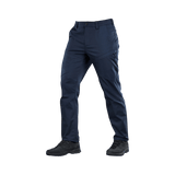 M-Tac Tactical Bukser Patrol Gen II Flex i marineblåt design, ideelle til taktiske anvendelser og udendørs aktiviteter.