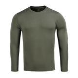 M-Tac Long-sleeve T-shirt 93/7 i grøn med langærmet design, fremstillet af 93% bomuld og 7% elastan til hverdagsbrug og sport.
