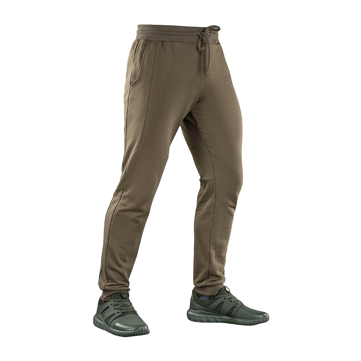 M-Tac Bukser Stealth Cotton i 100% bomuld med elastik i taljen og to sidelommer, ideel til sport og hverdag.