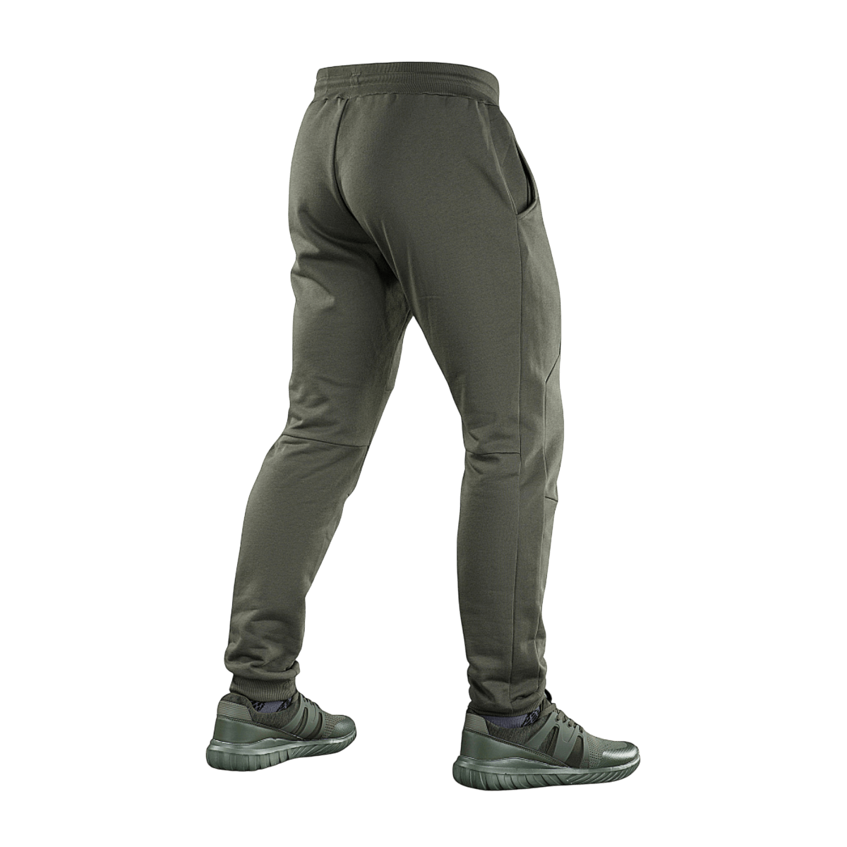 M-Tac Bukser Stealth Cotton i 100% bomuld, ideelle til fitness og hverdag, med elastik i taljen og sidelommer for komfort og stil.