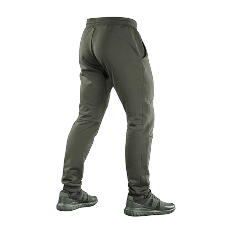 M-Tac Bukser Stealth Cotton i 100% bomuld, ideelle til fitness og hverdag, med elastik i taljen og sidelommer for komfort og stil.