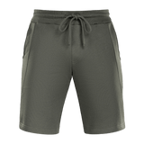 M-Tac Shorts Casual Fit Cotton i olivengrøn med bindebånd og sidelommer, perfekt til sommer med 100% bomuldsdesign.