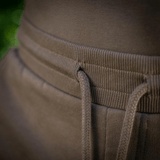 Nærbillede af elastisk talje på M-Tac Shorts Sport Fit Cotton, perfekt til sport og hverdagsbrug, fremstillet i åndbart bomuld.