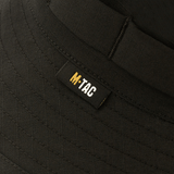 M-Tac Panama Rip-Stop hat in black with visible M-Tac logo and durable rip-stop material