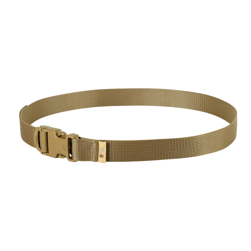 M-Tac Kompressionsrem Gen.II utility-bælte, holdbart nylon webbing, fastex-spænde, ideel til turist- og militærudstyr, 25 mm bred