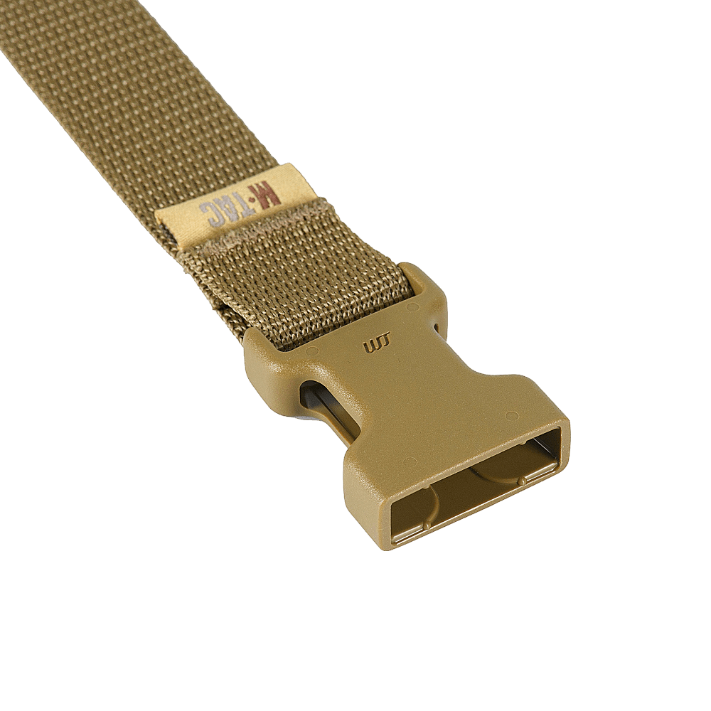 M-Tac Kompressionsrem Gen.II i holdbart nylon webbing med fastex-spænde til fastgørelse af udstyr, perfekt til militær og outdoor.