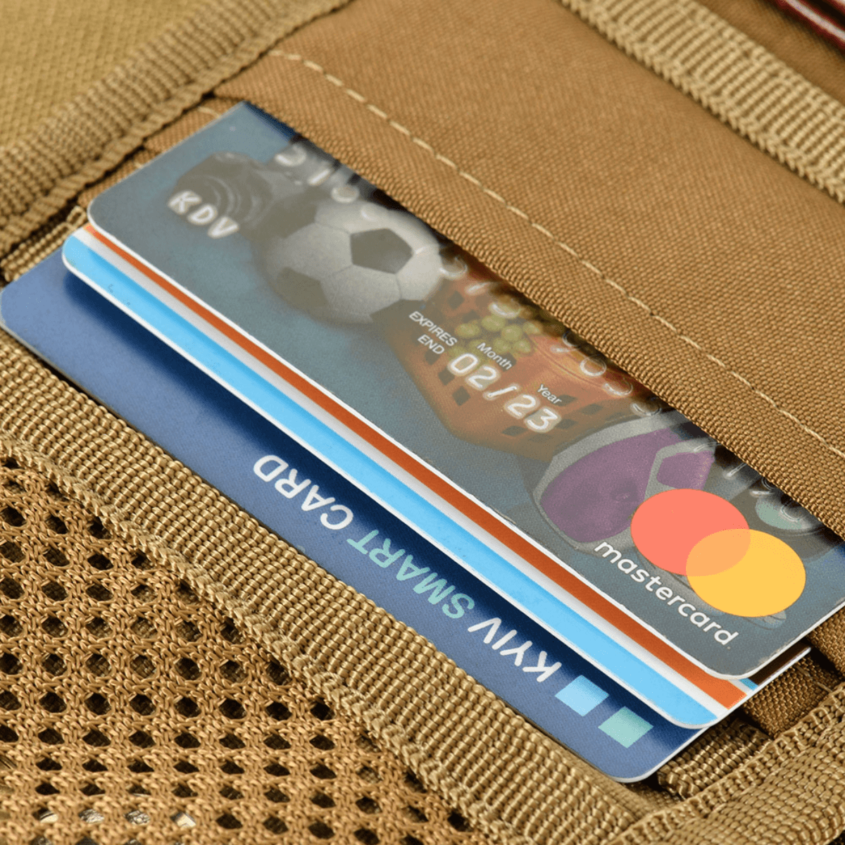 Kort i M-Tac Pung Elite Gen.II med holdbar Cordura 500D og YKK lynlåse