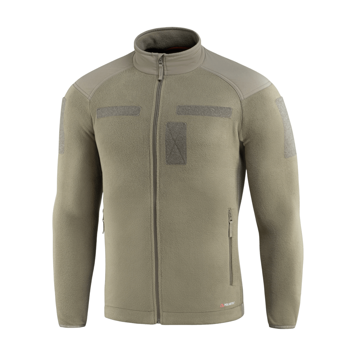 M-Tac Combat Fleece Polartec Jakke med Polartec fleece og YKK lynlåse, ideel til taktisk og casual brug.