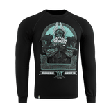 M-Tac Raglan Odin Mystery med motiv af Odin, ideel til hverdag og taktisk brug. Lavet af 95% bomuld og 5% elastan for komfort og fleksibilitet.