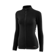 M-Tac Sweater Nord Fleece Polartec Dame i sort, designet til komfort og varme med Polartec® 200 fleece og YKK-lynlås.