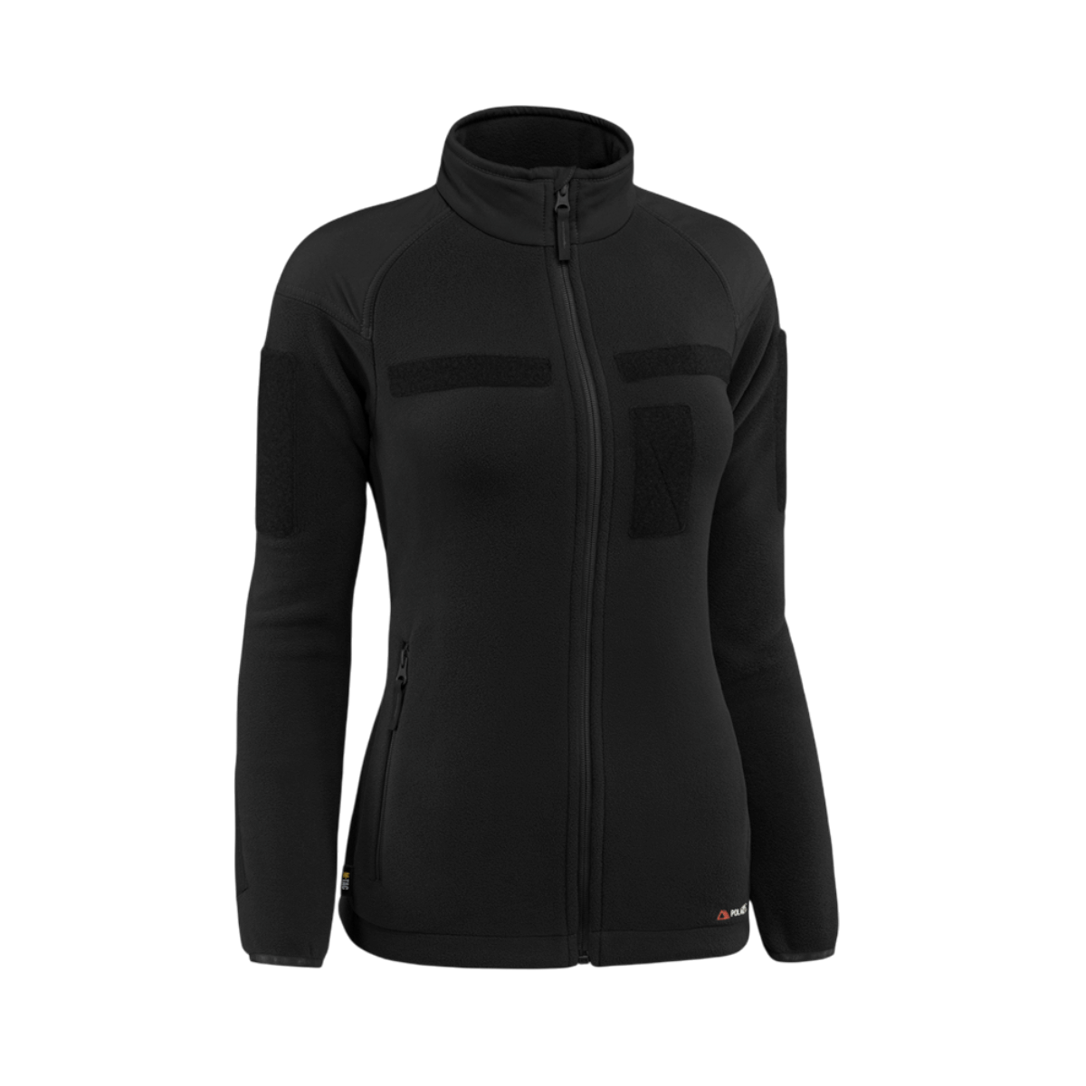 Sort M-Tac Combat Fleece Jakke Polartec Dame designet til kvinder i militæret, med avanceret komfort og funktionalitet.