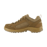 M-Tac Sneakers Tactical Demi-Season Pro Line i suede og Cordura med patenteret Vibram-sål, designet til træning og taktiske aktiviteter.