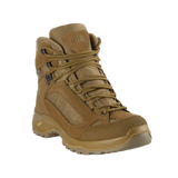 M-Tac Taktiske Demi-Season Støvler Pro Line i brun suede og Cordura med Vibram-sål til taktik og vandring.