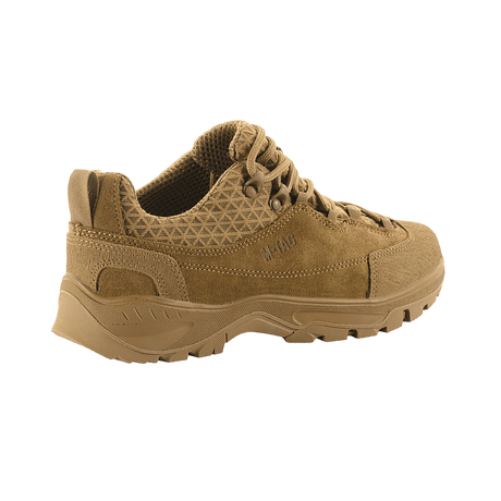 M-Tac Tactical Sneakers Patrol R Vent i beige, ideelle til outdoor-aktiviteter, med slidstærkt læder og åndbart 3D-mesh.