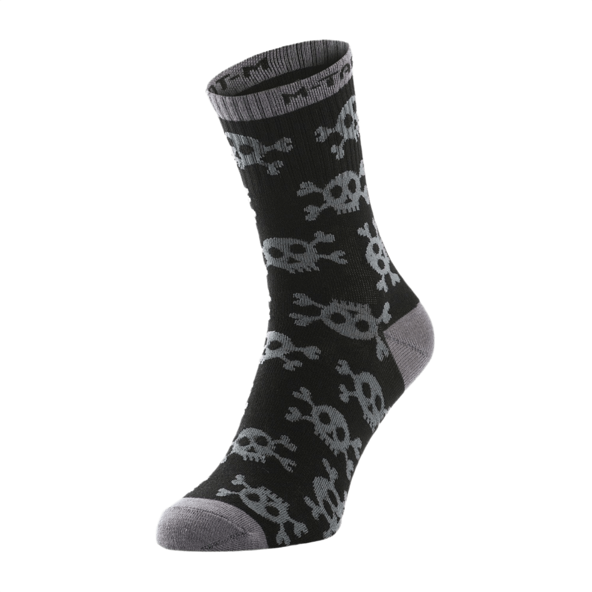 M-Tac Letvægtssokker Mk.3 Pirate Skull til sommertrekking, ergonomisk og åndbar med piratkranier design.