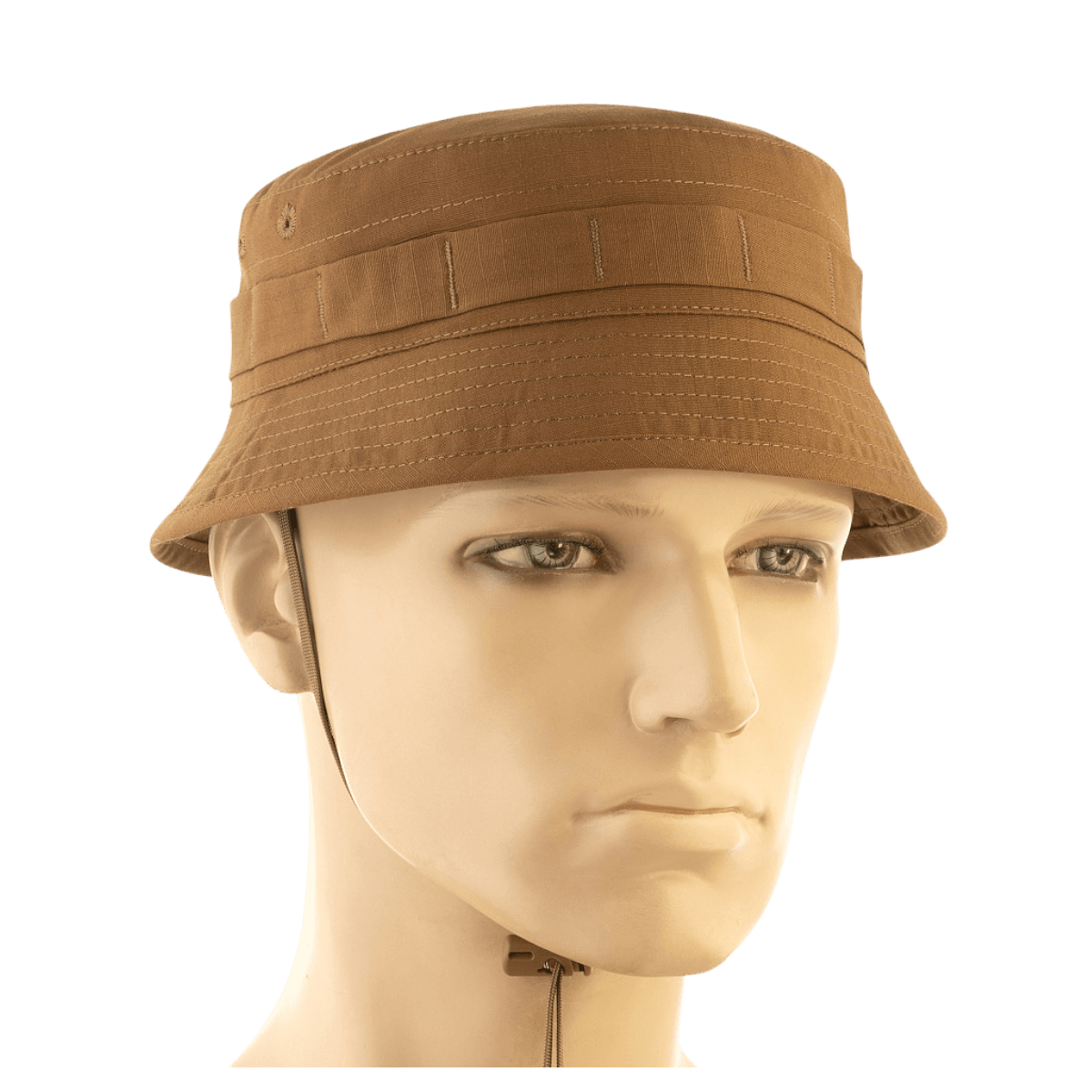 M-Tac Panamahat Gen. II Flex Rip-Stop i slidstærkt rip-stop stof til hverdagsbrug i varmt vejr, brun farve. Perfekt pasform og komfort.