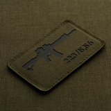 M-Tac AR-15 223/5,56 Laser Cut Patch