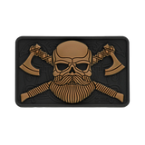 M-Tac Bearded Skull 3D PVC Patch