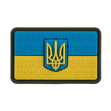 M-Tac Patch Ukraine Flag med Våbenskjold