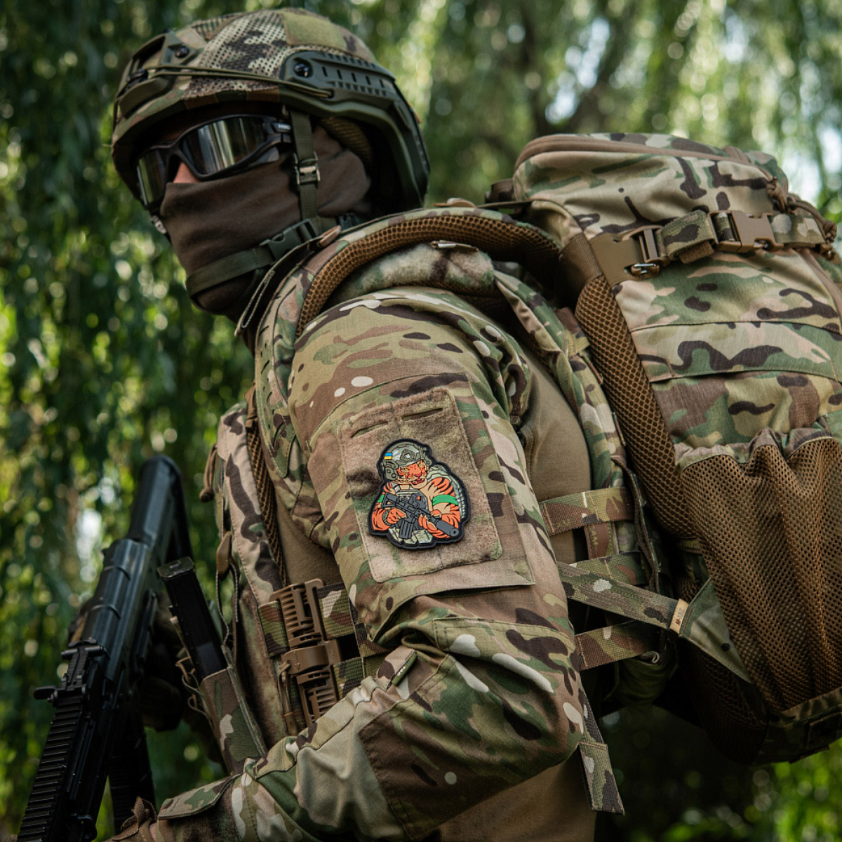 M-Tac Patch Tiger Green Tape PVC